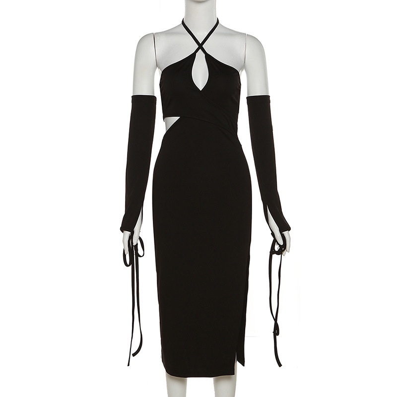 Đầm Tay Lỡ Thiết Kế Hở Lưng Quyến Rũ Hợp Thời Trang Cho Nữ