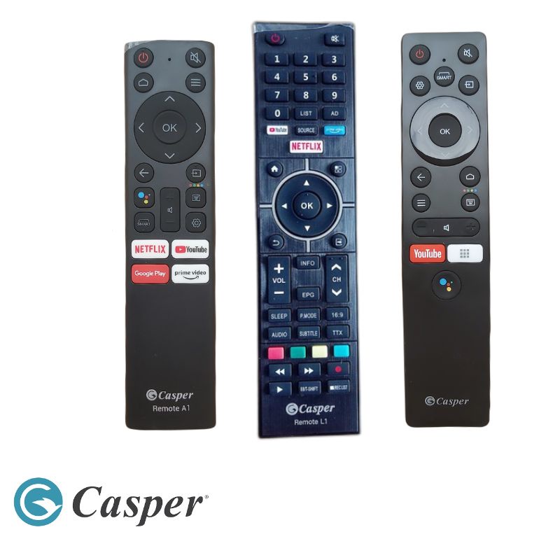 ĐIỀU KHIỂN TIVI CASPER CÓ GIỌNG NÓI