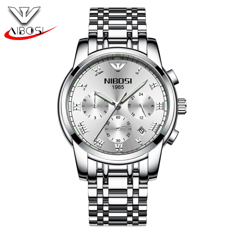 [ƯU ĐÃI SỐC] ĐỒNG HỒ NAM NIBOSI 2301 (1985) - DÂY THÉP CHẠY 6 KIM NAM TÍNH, MẠNH MẼ, HÀNG CHÍNH HÃNG- NHIỀU MÀU LỰA CHỌN | BigBuy360 - bigbuy360.vn