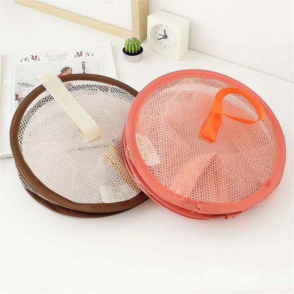 YEW Bathroom Compartment Mesh Bedroom Hanging Storage Breathable Hanging Storage Net Drying Cylindrical Baske Hanger Space Save Mesh Net Bag Home Storage Bag Kids Toy Organizer 3 Tier/Multicolor