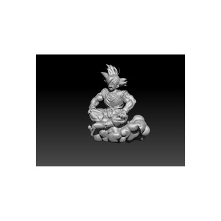 File in 3D Goku Flying Cloud - Dragon Ball
