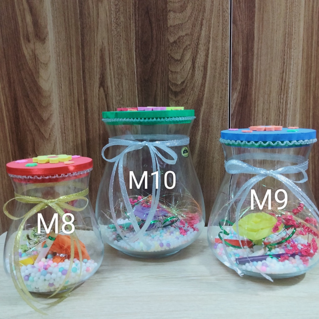 Lọ điều ước thủy tinh M9 độc đáo nhất thị trường [ THỦY TINH SIÊU TRONG] lọ đựng được 2000 ngôi sao