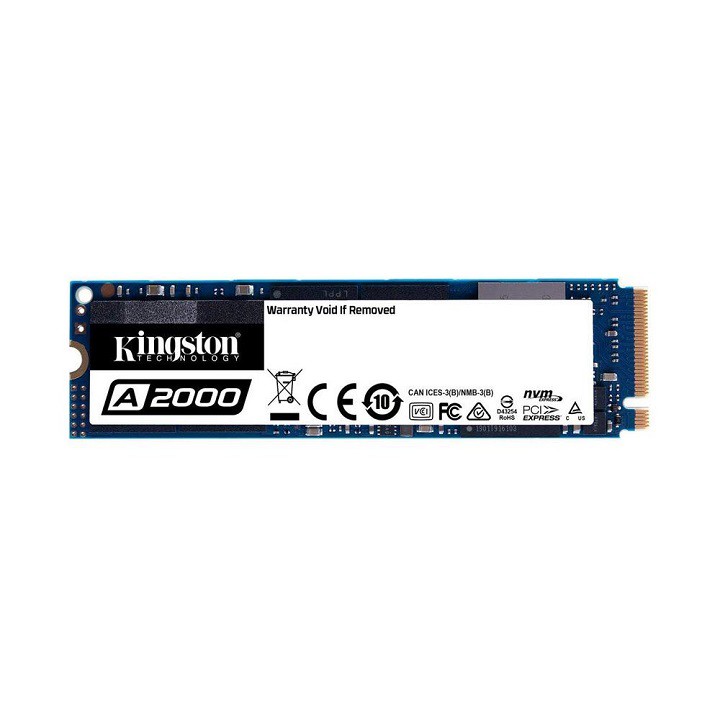 Ổ Cứng SSD m2 Kingston A2000 250GB NVMe PCIe Gen3 x4 chính hãng