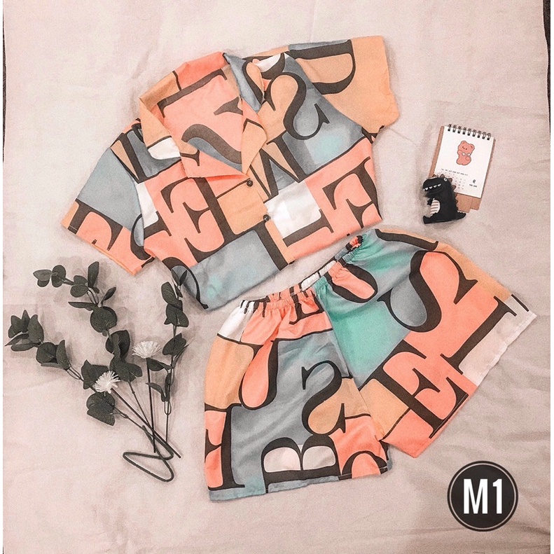 BỘ NGỦ PIJAMA ĐÁNG YÊU MẶC TẠI NHÀ