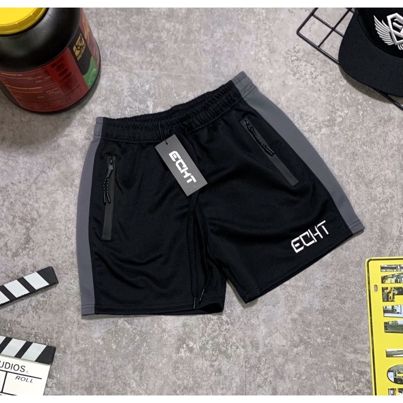 Quần short gym nam ECHT ,quần short nam cực chất