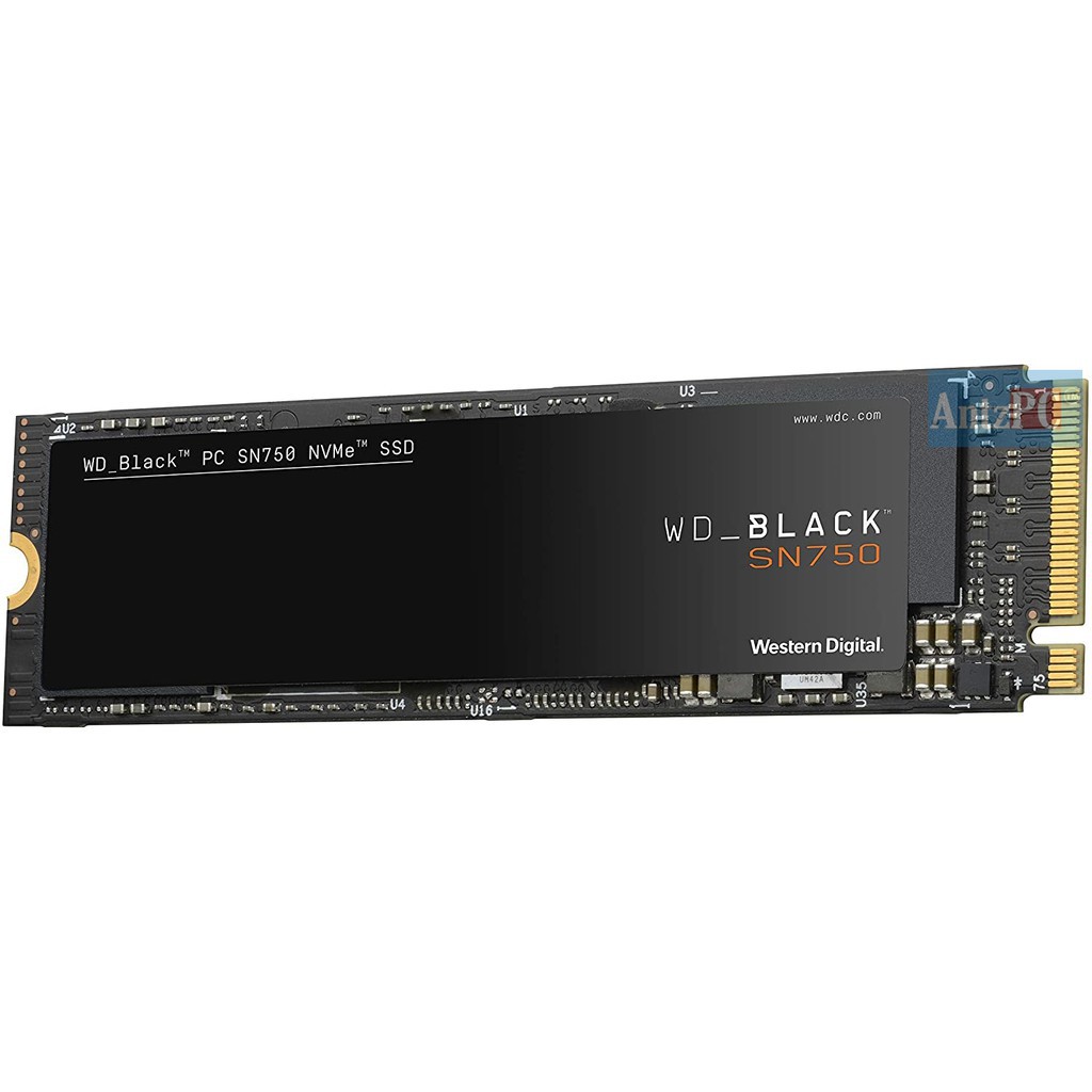 Ổ cứng SSD cắm trong chuẩn M.2 Western Black SN750 500GB 1TB NVMe 3D NAND  - Nhập khẩu Nguyên Seal US