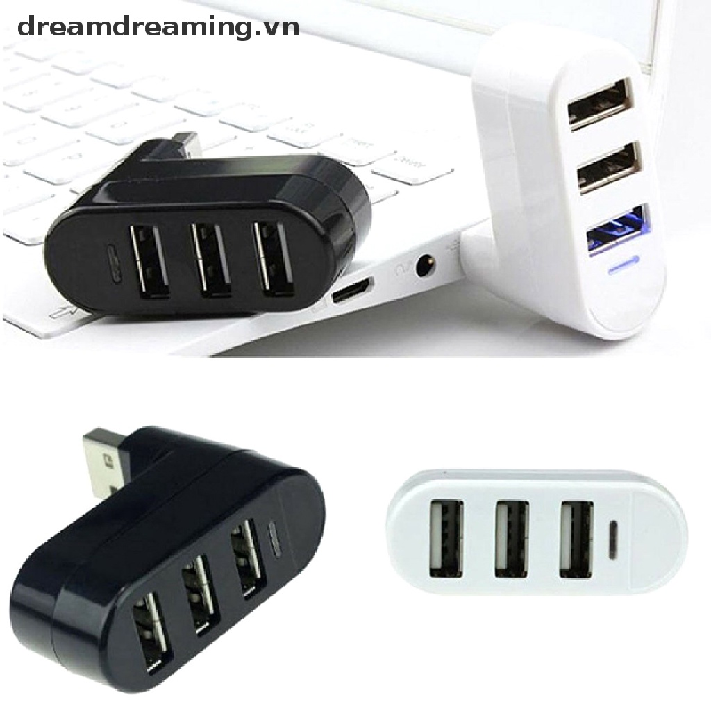 Bộ Chia 3 Cổng Usb 2.0 Cho Notebook / Tablet