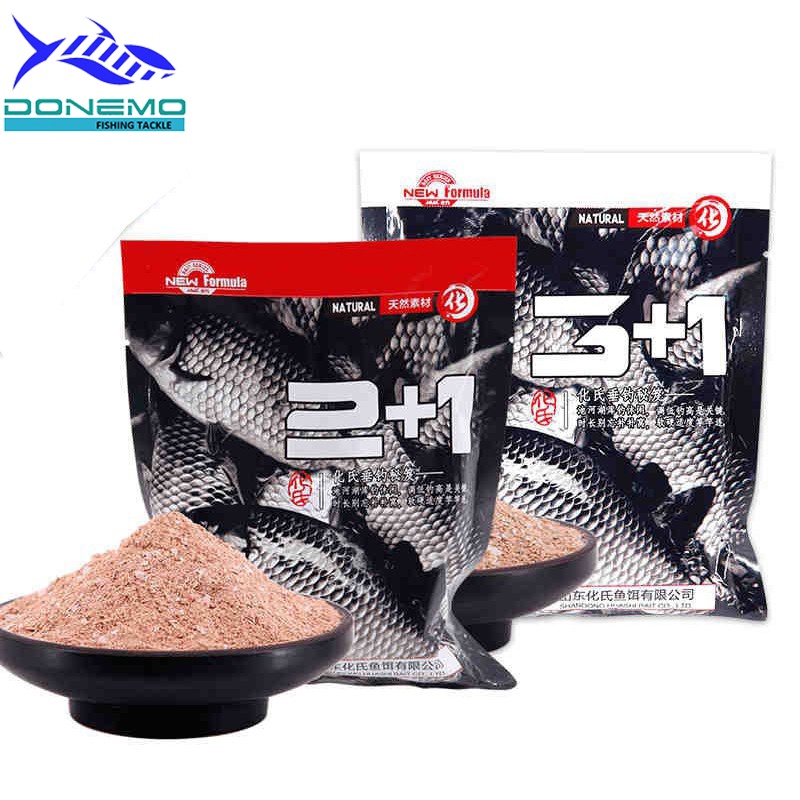 Mồi Câu Cá Tổng Hợp , Câu Cá Chép , Cá Diếc, Cá Trắm Khối Lượng 100g - Mồi 2+1 - Mồi 3+1 Siêu Nhạy HUA-16