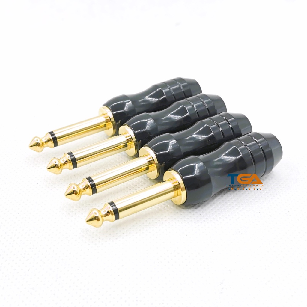 Jack rắc 6ly, 6.5ly , mono 2 khấc, thân sơn kim loại, rất chắc chắn.