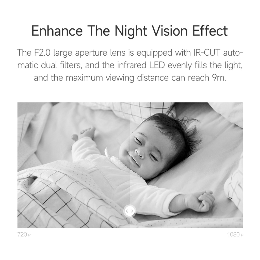 Xiaomi Youpin Camera An Ninh Thông Minh Xiaofang 1080P 1S Hỗ Trợ Tầm Nhìn Ban Đêm