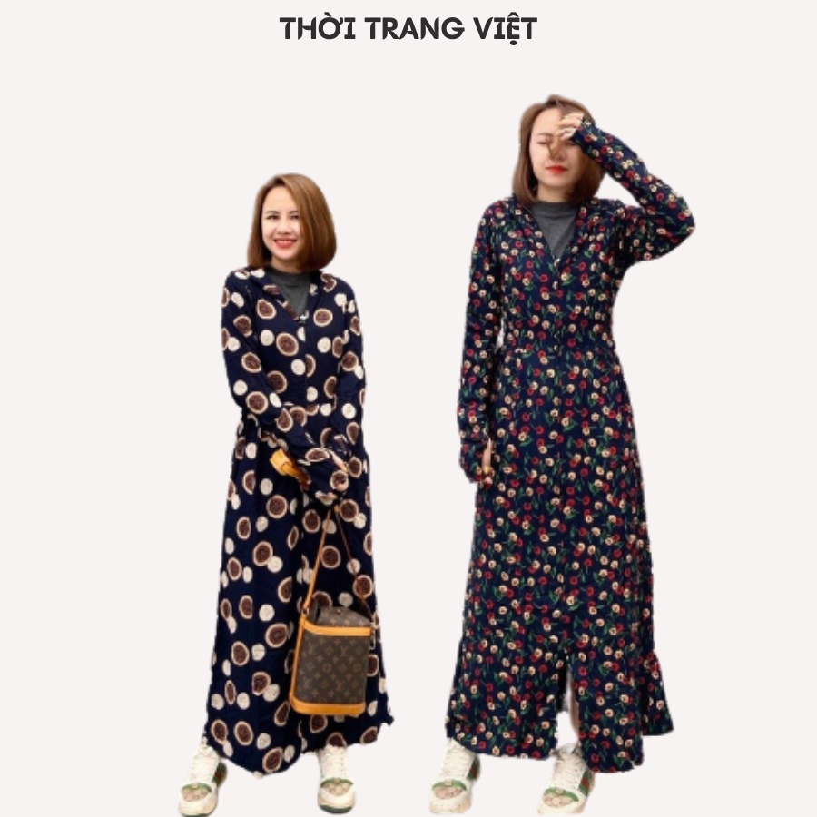 Áo chống nắng toàn thân 2 lớp vải lanh Nhật