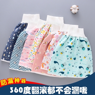 Tã quần bằng cotton nguyên chất chống thấm nước chống tràn có thể giặt cho trẻ em