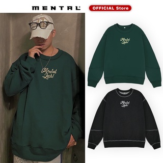 Áo sweater MENTAL® Áo Nỉ Thêu Mental Lab / Essential/