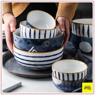 Bộ bát sứ phong cách Nhật Bản 12 món cho 2 người