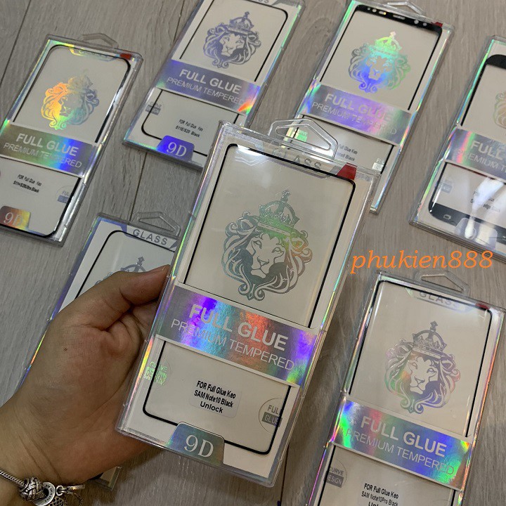 Kính Cường Lực Full màn Cong viền 9D dòng máy Samsung Note 10pro, note 10, s20 plus, s11+ , s20 utra, s11e, s20, s7 edge