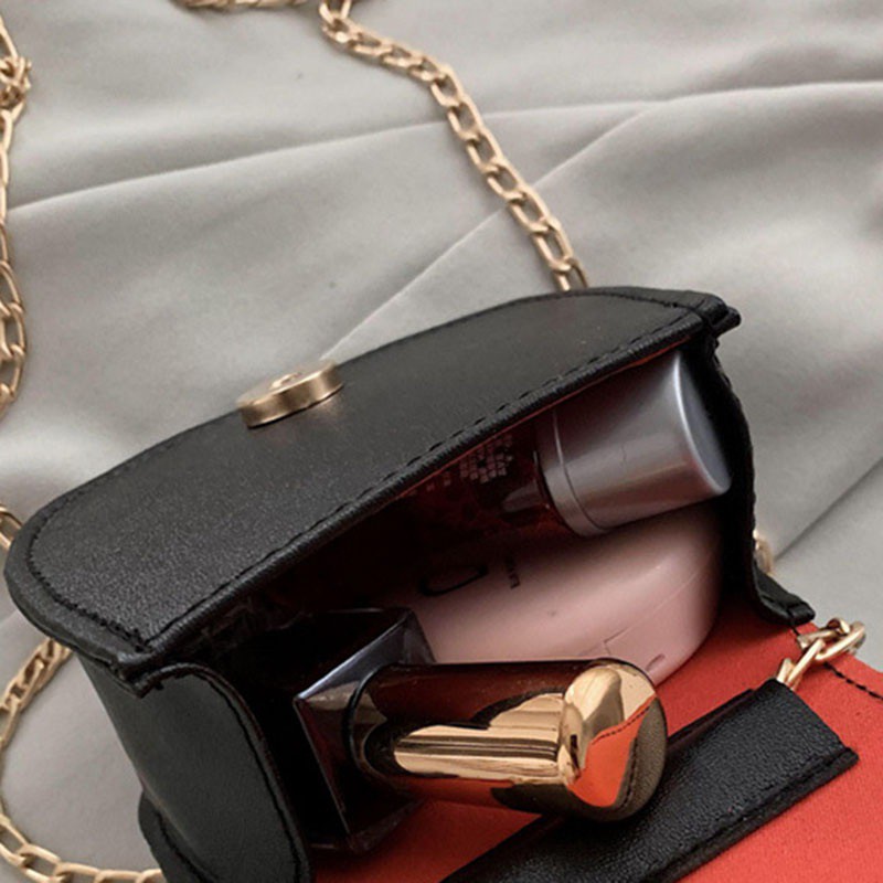 Túi Xách Nữ Túi Xách Dây Xích Đeo Vai Đính Ngọc Trai Nhân Tạo Phong Cách Hàn Quốc