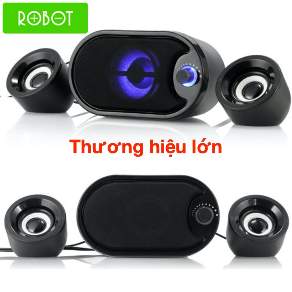 Giá Tốt-Loa máy tính laptop Âm thanh trung thực sống động - Robot RS170 -Hàng chính hãng