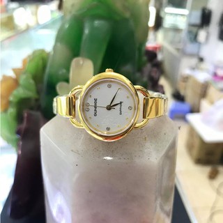 Đồng hồ nữ SUNRISE 9923SA trắng full hộp chính hãng, kính Sapphire chống xước