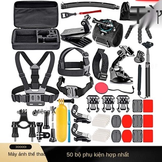 Bộ phụ kiện Gopro9 50 trong 1 Gopro9 Máy ảnh thể thao chó núi kiến nhỏ Phụ kiện mắt linh DJI