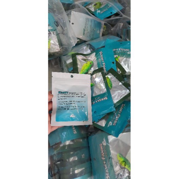 Mồi câu lure cá sắt VIB , mồi lure cá lóc, cá chẽm full lưỡi BKK