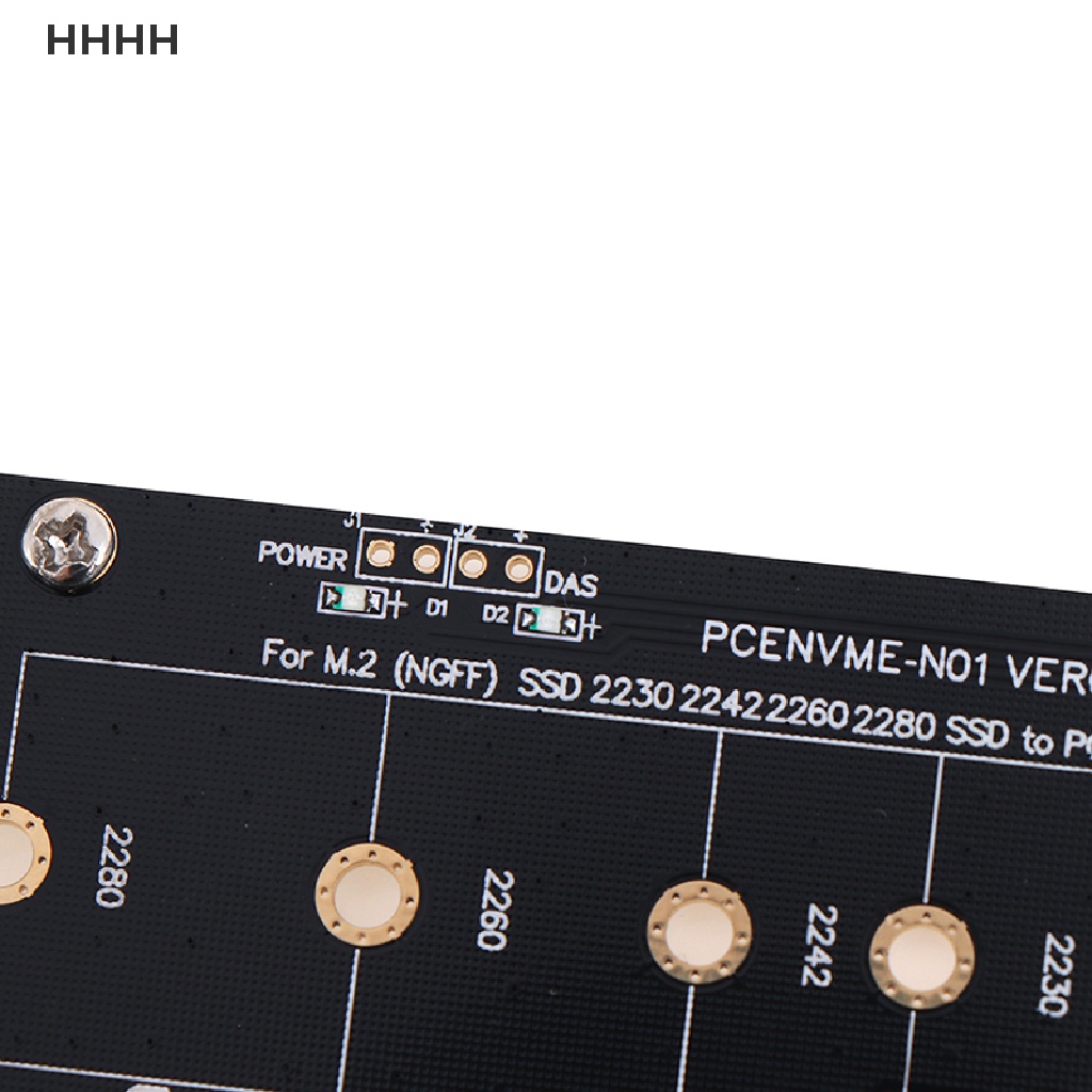 Bộ chuyển đổi PCIE M2 PCI Express 3.0 x1 sang NVME SSD hỗ trợ 2230 2242 2260 ** | BigBuy360 - bigbuy360.vn