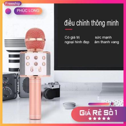 Hàng loại 1 - Micro hát karaoke kết nối Bluetooth cực hay