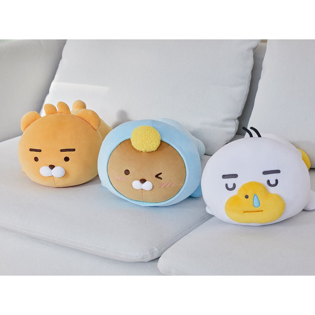 Gối Ôm Little Tube Kakao Friends - Màu Trắng