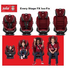 Ghế ngồi ô tô trẻ em Joie Every Stage FX LFC Red Liverbird (Iso Fix)