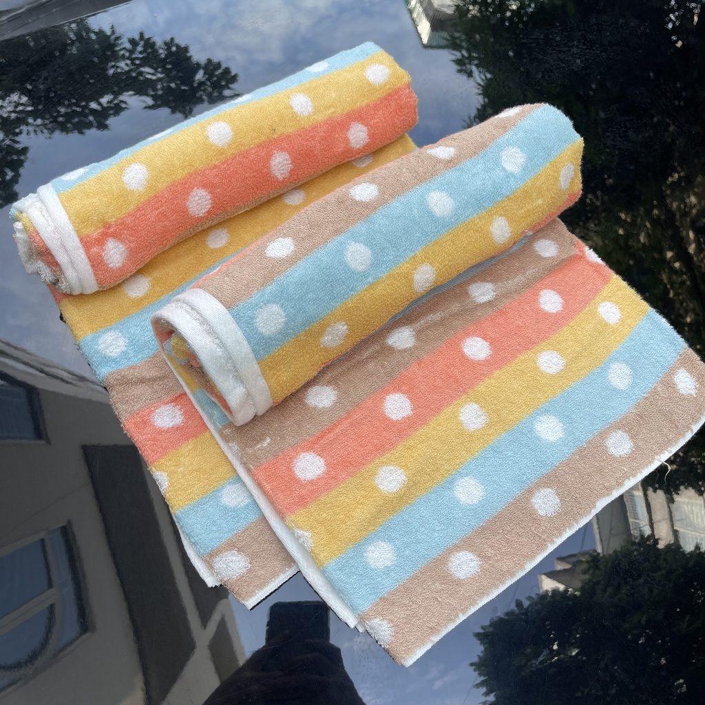 Khăn tắm cotton trẻ em, Nặng 300g, KT 60x120cm