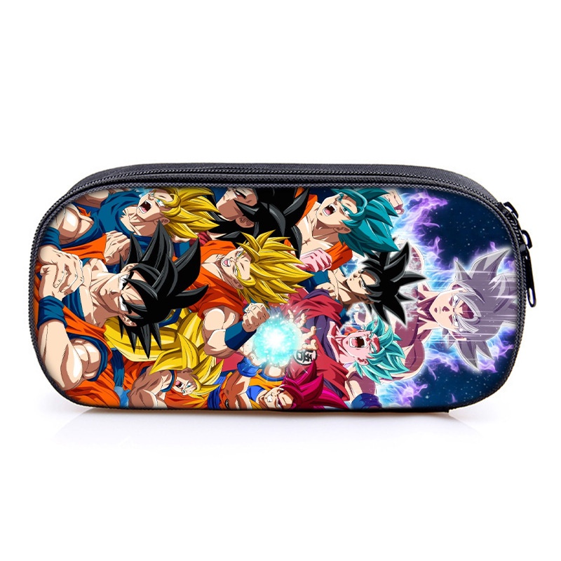 Hộp Đựng Bút Đa Năng Cỡ Lớn In Hình Nhân Vật Son Goku Trong Phim Hoạt Hình Dragon Ball