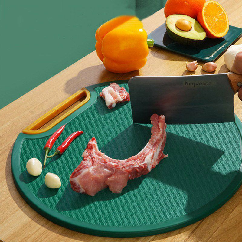 Thớt xanh, thớt nhựa tròn kháng khuẩn, chống mốc