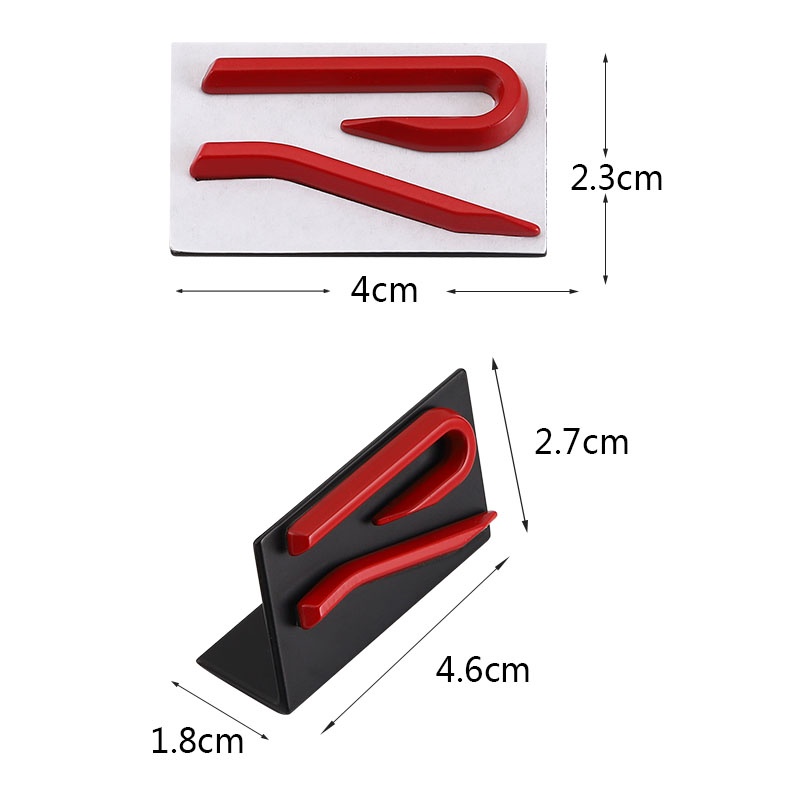 Xe Phía Trước Hood Lưới Tản Nhiệt Biểu Tượng Huy Hiệu Miếng Dán Dành Cho Xe Volkswagen VW R Dòng Polo Golf Passat GTI Sagitar Tiguan Phaeton Scirocco Jetta