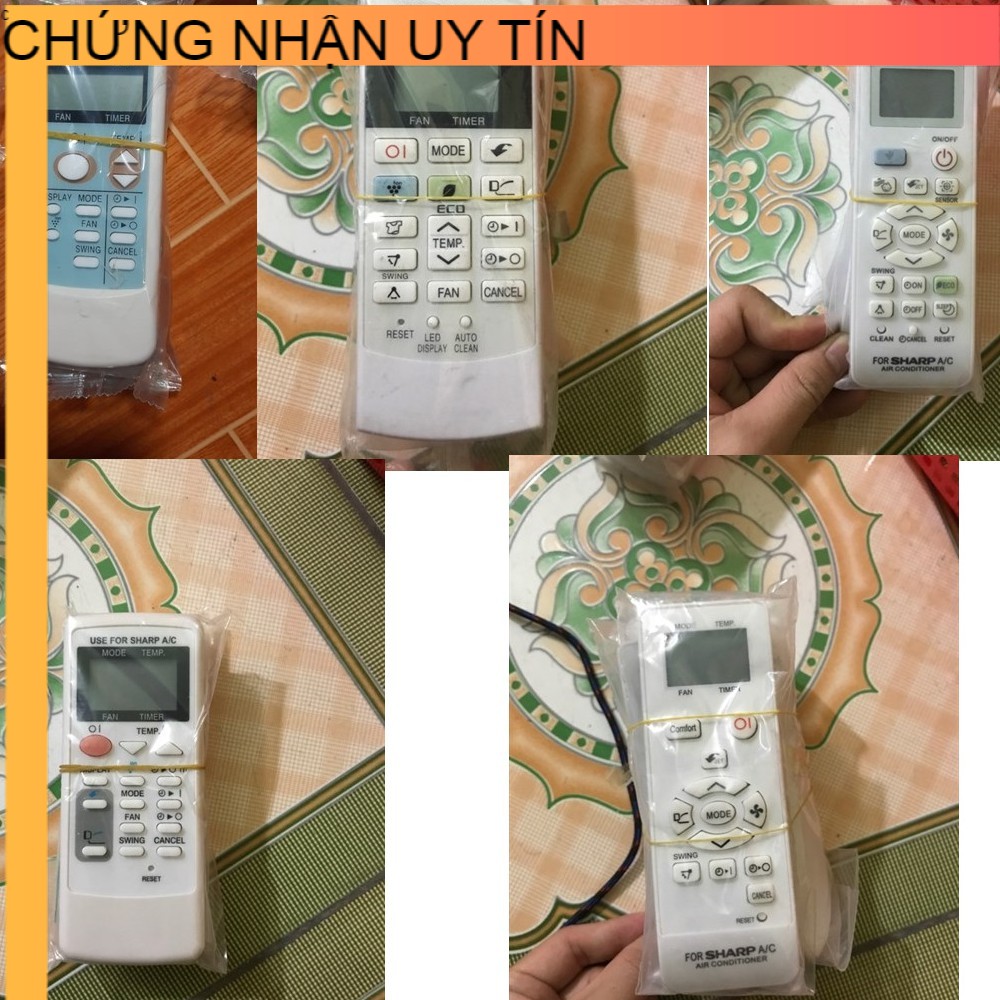 Điều Khiển điều hòa Sharp,remote điều hòa Sharp,Khiển từ xa máy lạnh Sharp