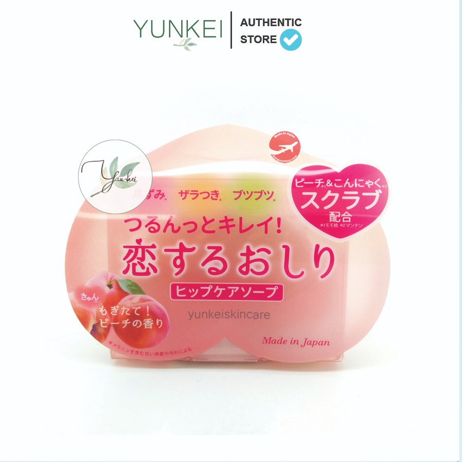 Soap đào giúp mờ thâm Mông Pelican Hip Care Soap (80g) Nhật Bản