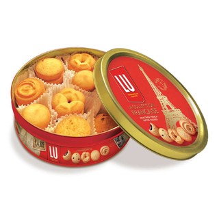 Hộp thiết bánh quy bơ Lu 540-708g. Nhãn hiệu số 1 nước Pháp