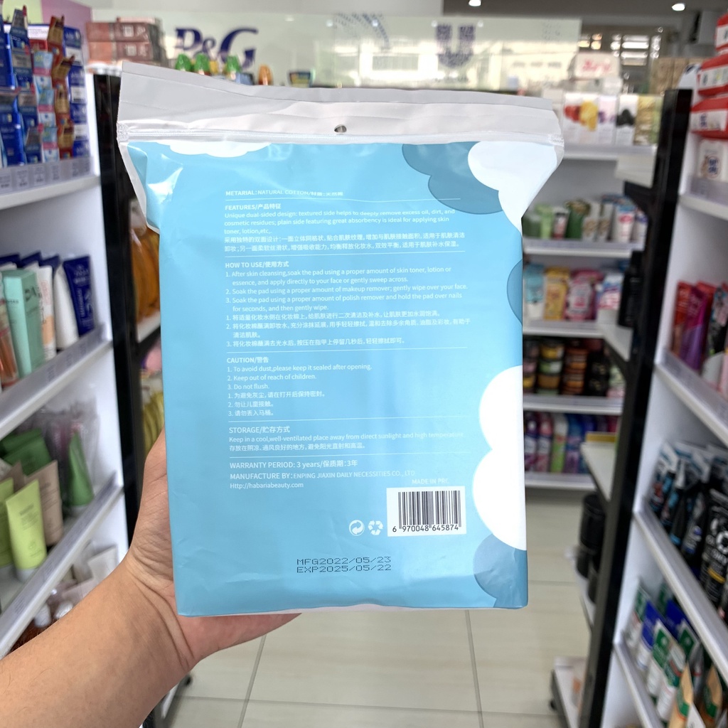 Bông Tẩy Trang Habaria Sheep Cotton 234 Miếng