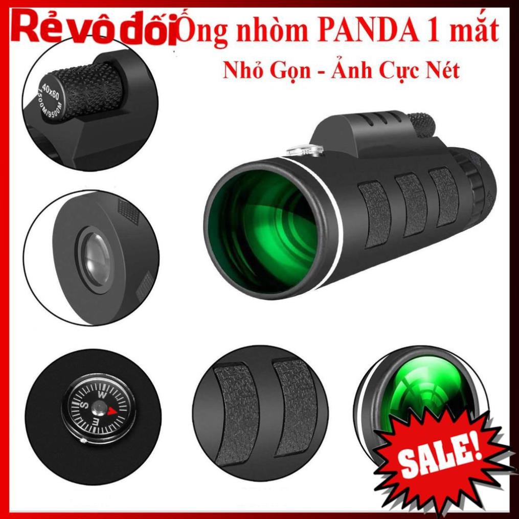 Ống Nhòm Xuyên Kính gắn Điện Thoại PANDA/MONOCULAR 1 Mắt siêu nét