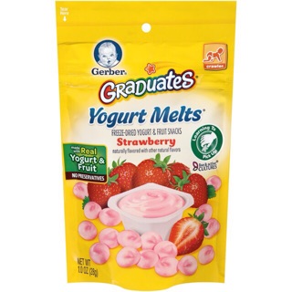 Sữa chua khô Gerber (mẫu mới vỏ màu xanh)