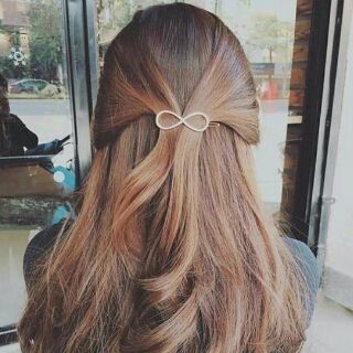 Kẹp tóc hình học Hàn Quốc