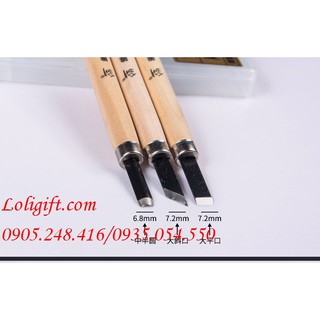 BỘ DAO KHẮC ĐỤC TIỆN GỖ 3 MÓN