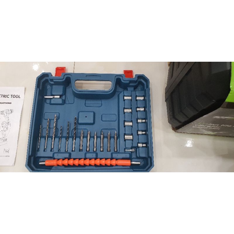 MÁY KHOAN PIN MAKITA 36V - 2 PIN - 1 SẠC  BAO GỒM 24 PHỤ KIỆN - 3 CHỨC NĂNG : BẮN VÍT , KHOAN , BÚA - BẢO HÀNH 6 THÁNG