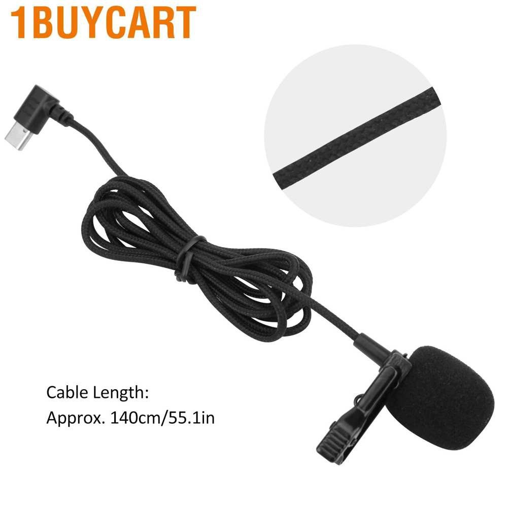 Micro Giao Diện Type C 1buycart Cho Camera Sjcam Sj8 Sj9 Sj10 Đen