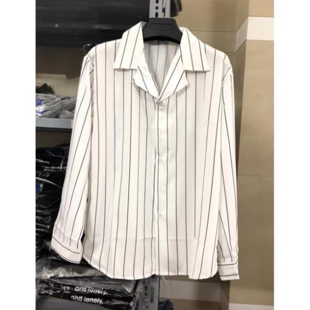Áo SOMI SỌC DÀI TAY NAM NỮ Unisex