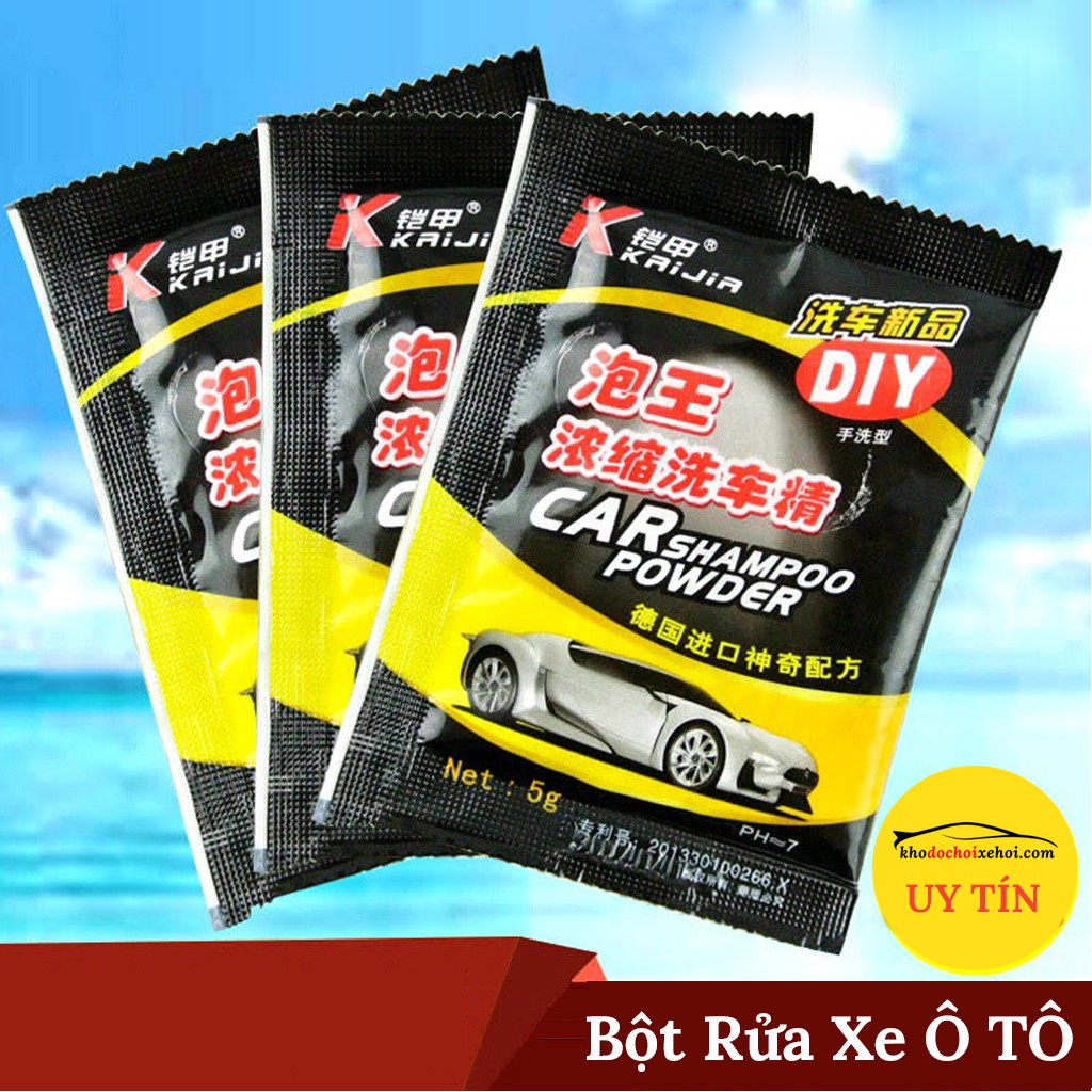 Bột Rửa Xe Ô Tô Malieza - Dung dịch rửa xe không chạm siêu sạch