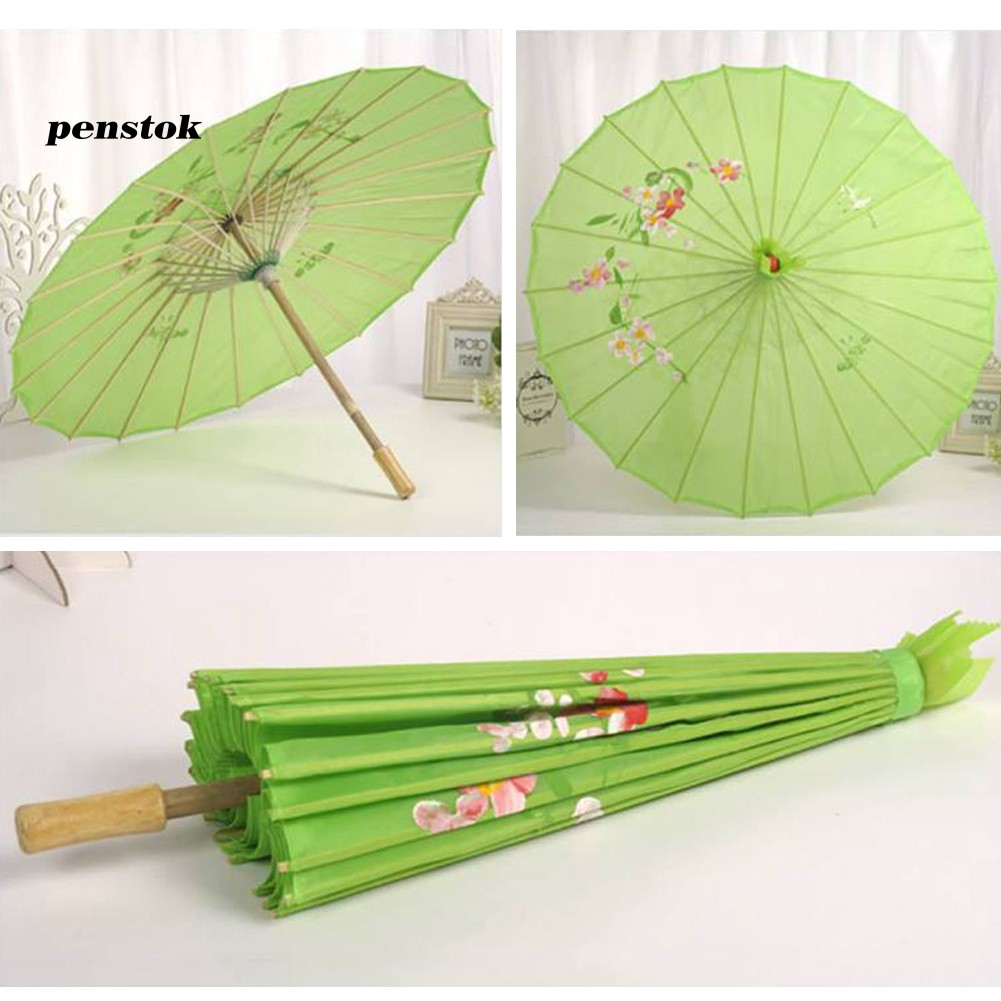 Dù Lụa Dùng Chụp Ảnh Cưới Phong Cách Trung Hoa Cổ Điển