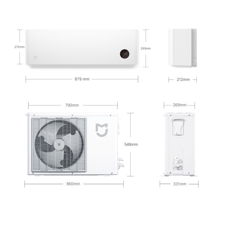 Điều hoà Xiaomi Mijia 2 chiều 12000BTU, tự làm sạch, siêu tiết kiệm điện