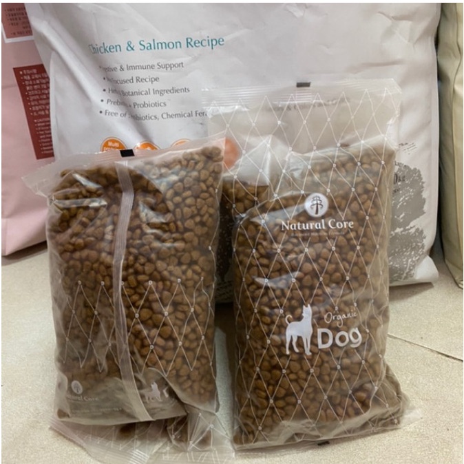 1kg THỨC ĂN NATURAL CORE BENE M50 CHO CHÓ THỊT GÀ &amp; CÁ HỒI