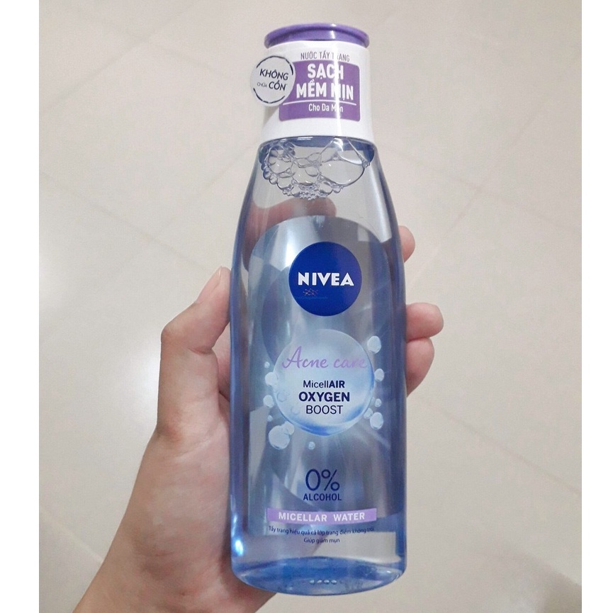 Nước tẩy trang da mụn Nivea Acne Care Micellar Water 200ml