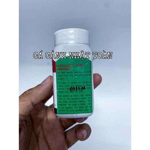 FUNGAZOL CURE CAPSULES THÁI 30 VIÊN THÁI LAN HỖ TRỢ NẤM CHO CÁ CẢNH