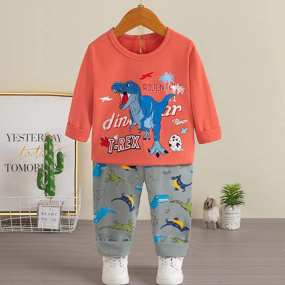 (26-36kg) Đồ bộ quảng châu xuất Hàn - Bộ dài tay thu đông xuất Hàn cho bé trai (chọn mẫu)